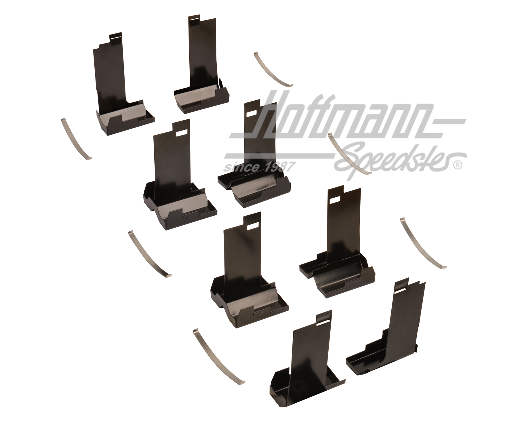 Jeu de déflecteurs de chaleur, culasse, 911, 78-89 | 930 106 023K | 530-4030-12