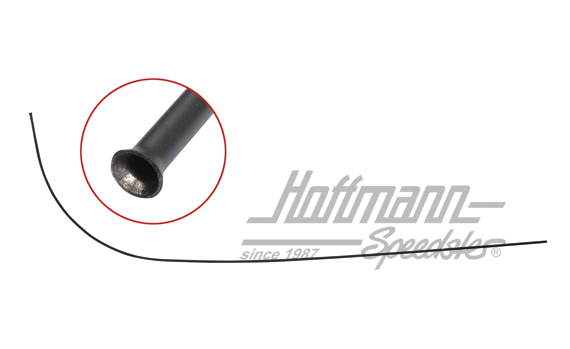 Tube, tirette de capot, avant, 1750mm                                                               