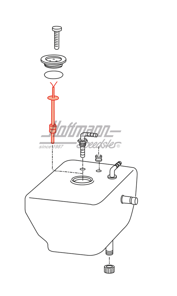 Puits de jauge, réservoir d'eau fraîche, 88-92                                                      