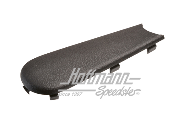 Cache, manivelle de vitre, Golf 2, noir | 191 837 575  01C | 208-3518