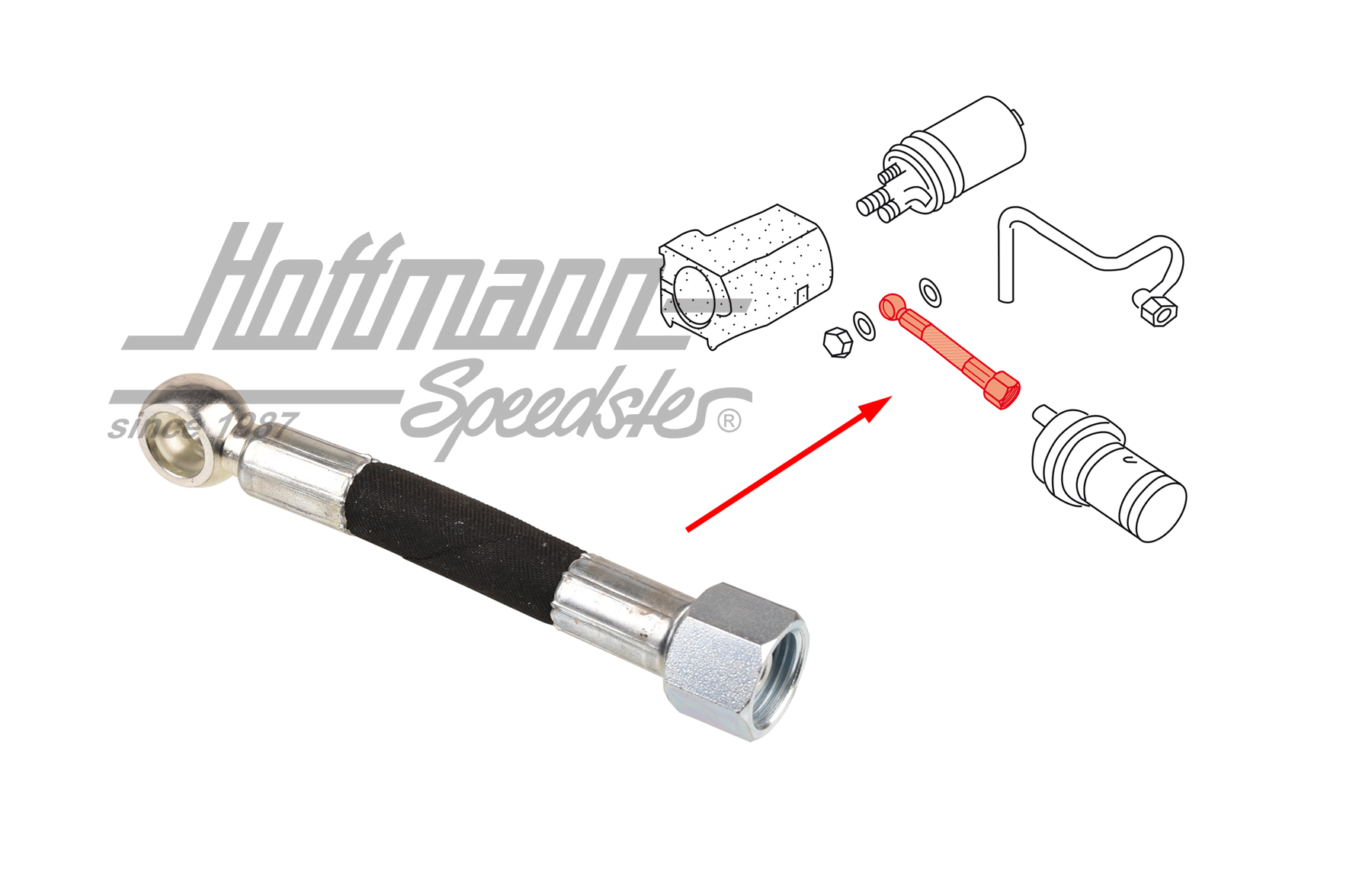 Conduite d'essence, réservoir/pompe à carburant | 533 201 220 | 110-2370-32
