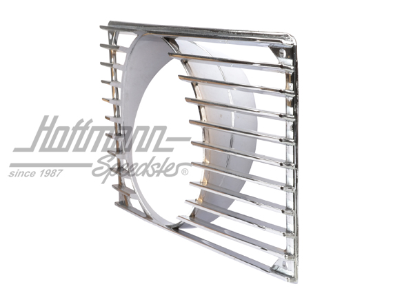 Grille, phare antibrouillard, chromé, gauche                                                        