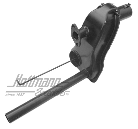 Boîte de chauffage, 22KW/30CV, droite | 111 255 102 C | 020-0142