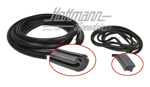 Joints de vitres latérales, Bus T2 fourgonnette transformation
 | 211 845 321 VAN | 090-6115-50