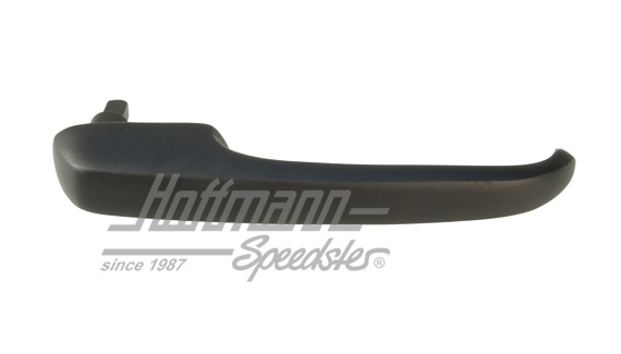 Poignée de porte coulissante, Bus T2, 73-79, noire | 211 843 703 T | 097-1038-03