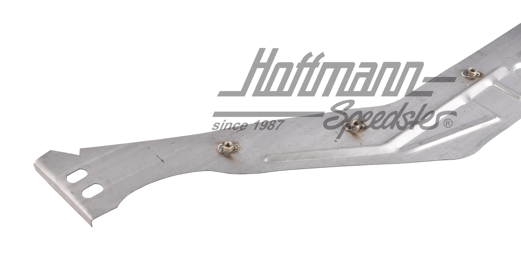 Dessous de longeron, avec bord de fixation, gauche                                                  