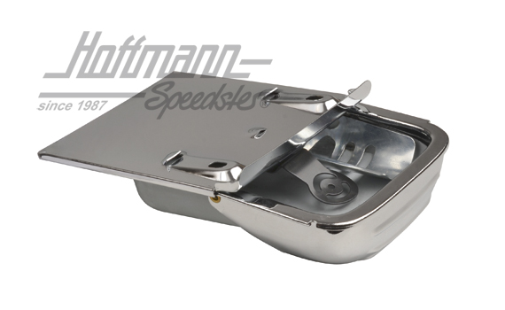 Cendrier, 356A/B/C, chromé                                                                          