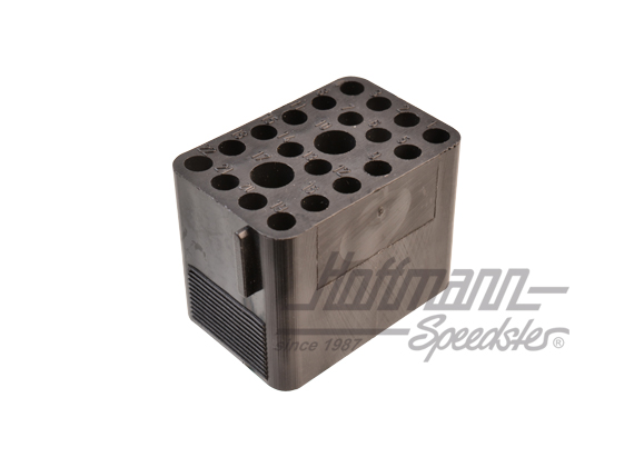 Boîte pour prise, 22-pôles, noire | 171 971 971 A | 190-4188-10