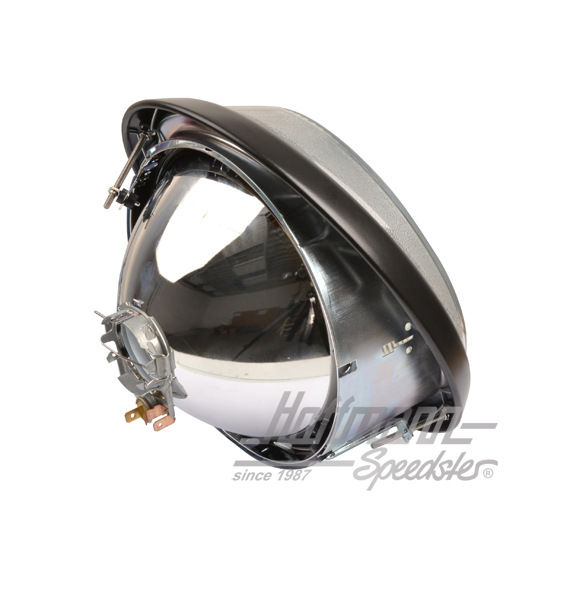 Phare, H4, Porsche 911, 78-94, noir                                                                 