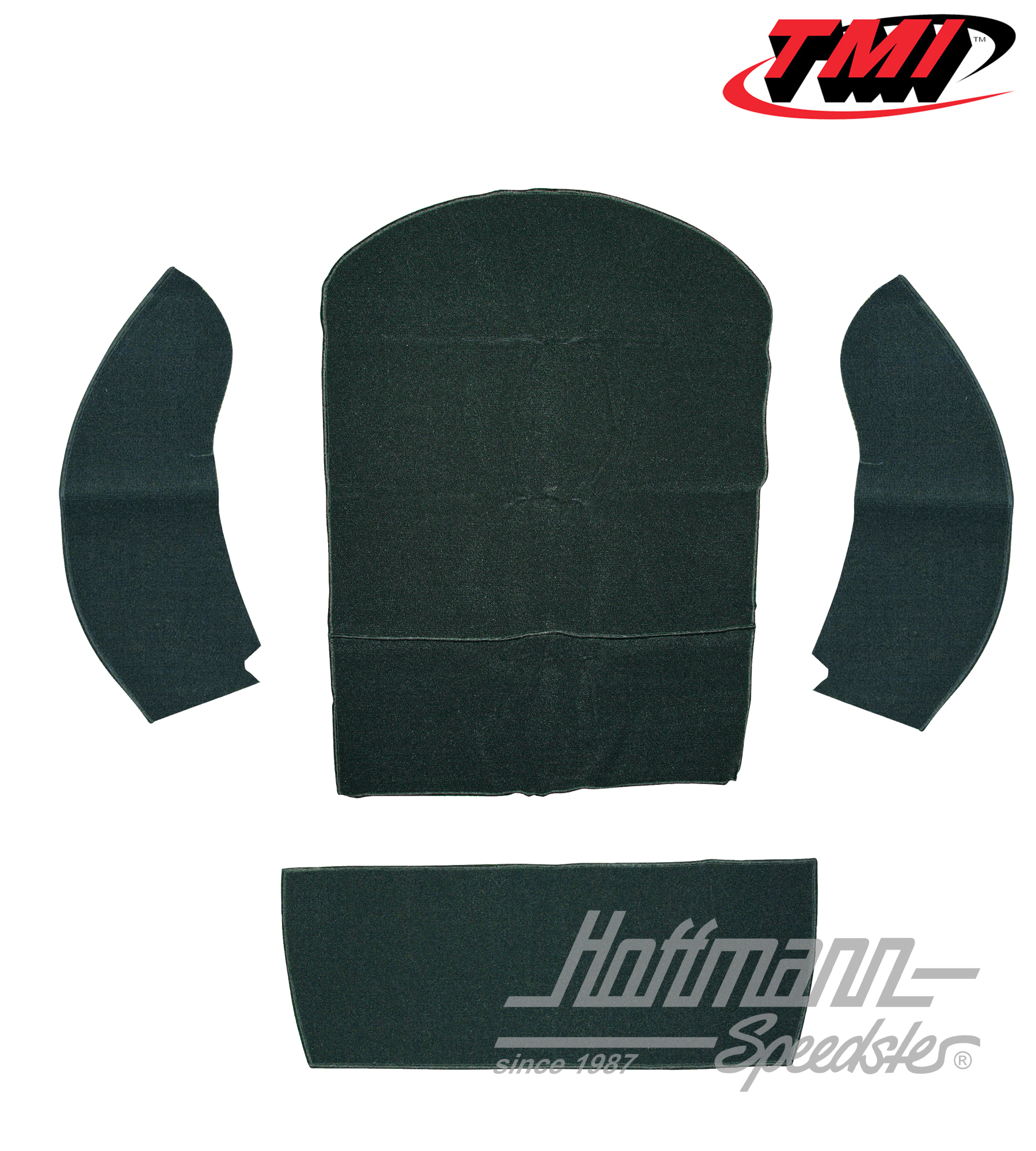 Tapis de coffre arrière, Cabriolet, noir, 8.72-.79 | 34-R1317-301 | 020-5344