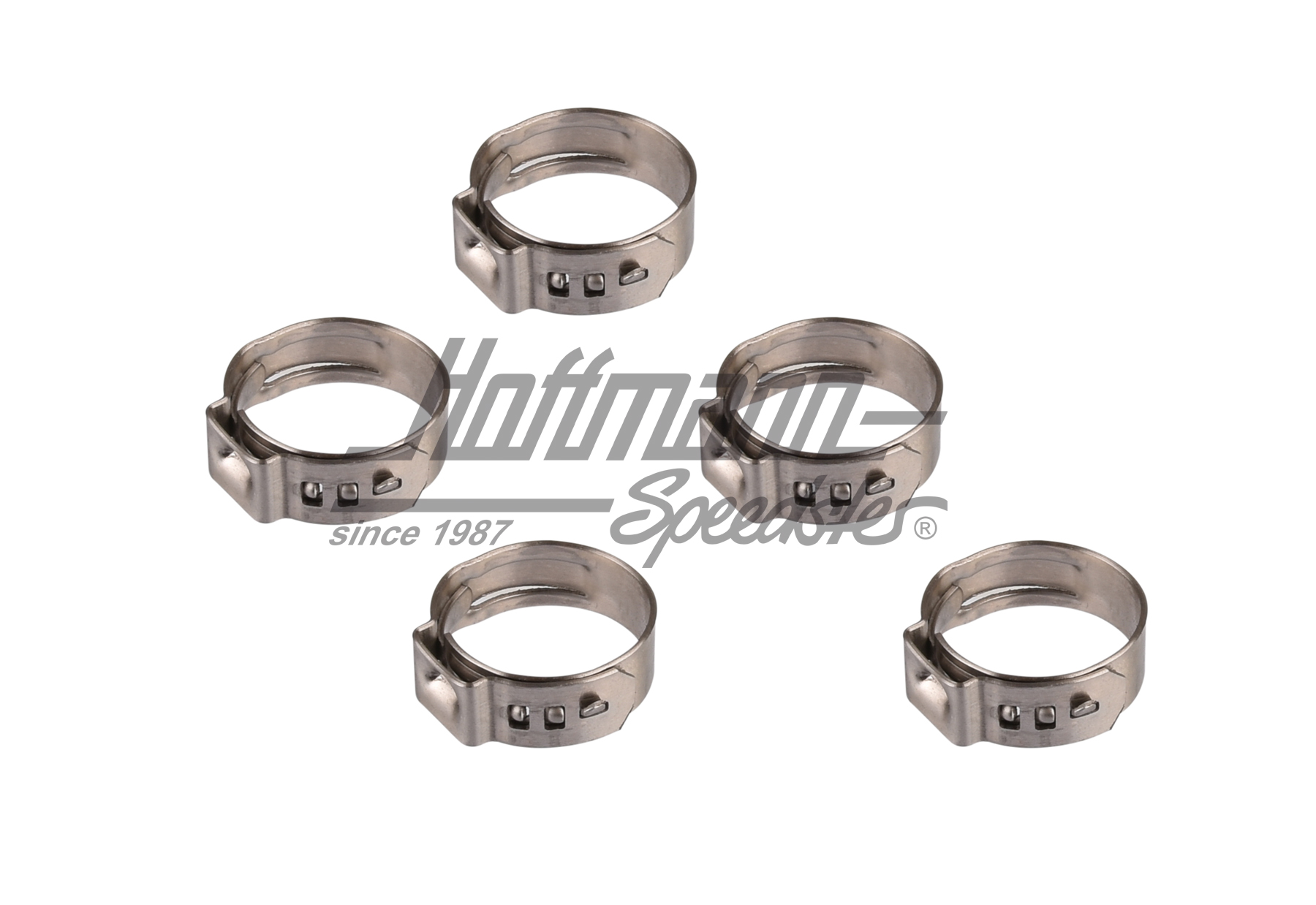 Colliers à une oreille, réglable, 15-17.5mm | --- --- --- | 020-0505-28