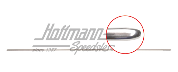 Moulure, 10mm, gauche/droite, anodisée brillante | 113 853 555 D geglänzt | 020-2100-20