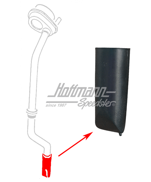 Caoutchouc, tube de ventilation | 311 115 541 oder 253 260 180 | 020-5099