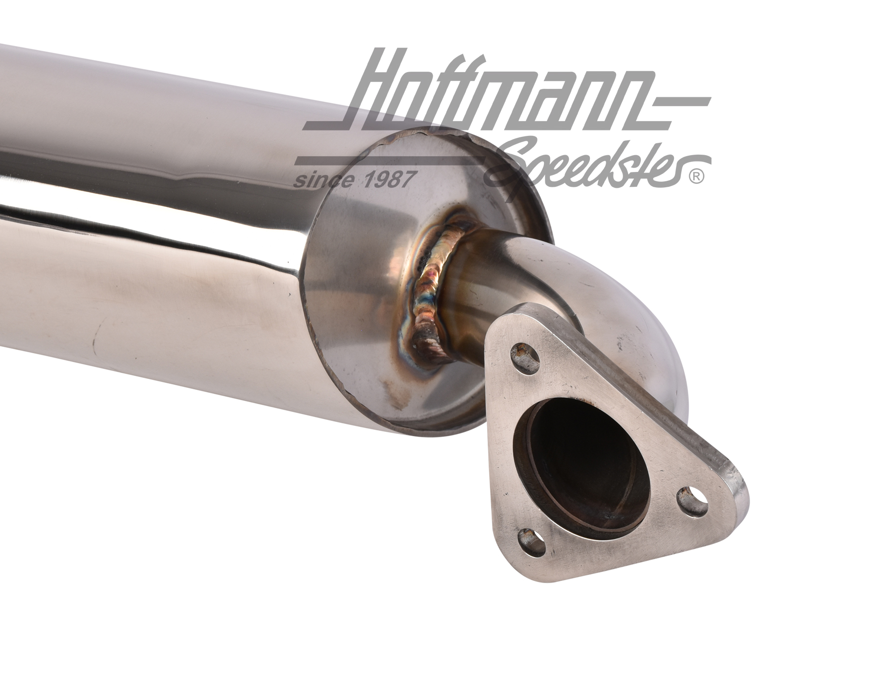 Pot d'échappement, simple, inox, Bus T1/T2                                                          