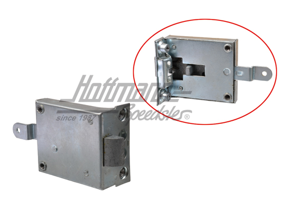 Serrure de porte, Bus T1, -12.60, gauche | 211 837 015 B | 089-5047-11