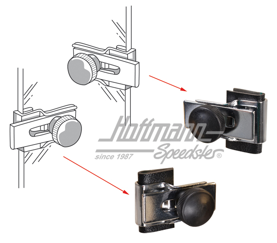 Antivol de déflecteur | AC 837 691 | 020-5175