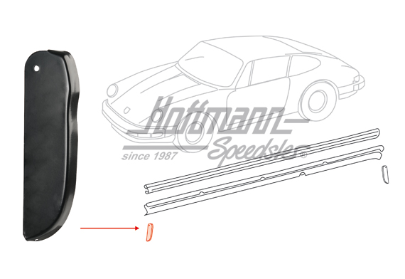 Embout, bas de marche, arrière droite/avant gauche, 74-89                                           