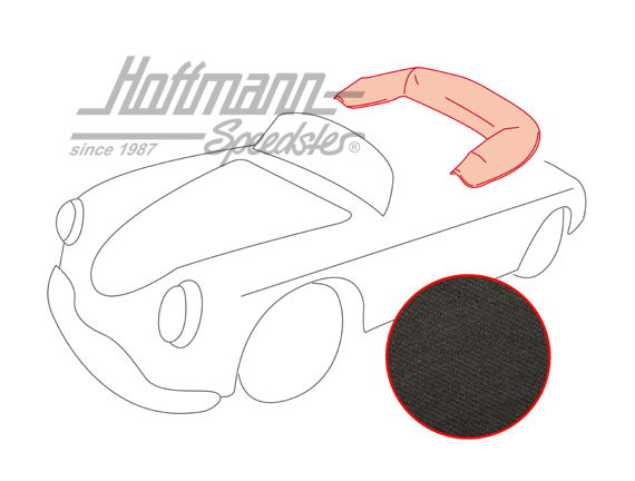 Housse de capote, 58-65, Sonnenland, noir |  | 510-8630-10