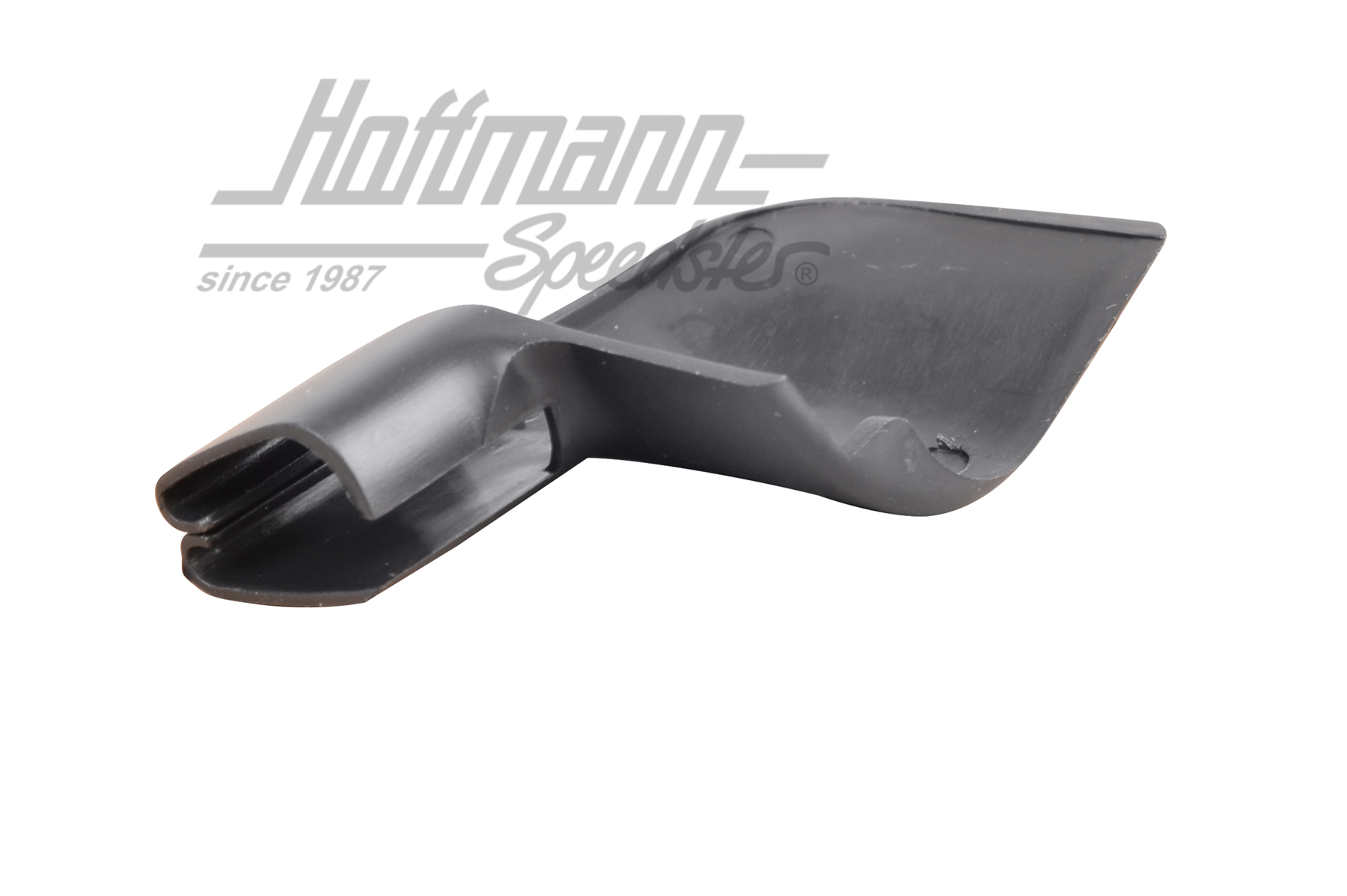 Cache, bourrelet, porte coulissante, droite, noir                                                   