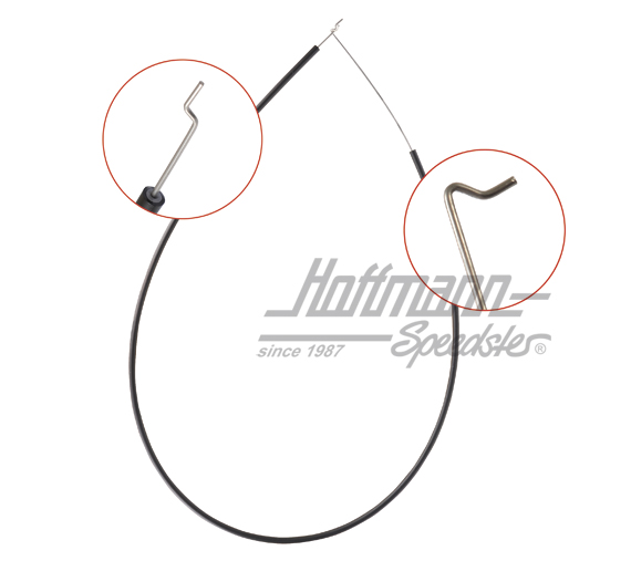 Tirage, soupape de chauffage, 920mm | 251 265 473 A | 320-3680