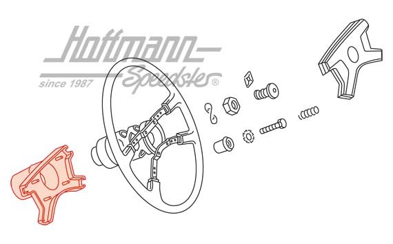 Embase, recouvrement de volant, 71-86                                                               