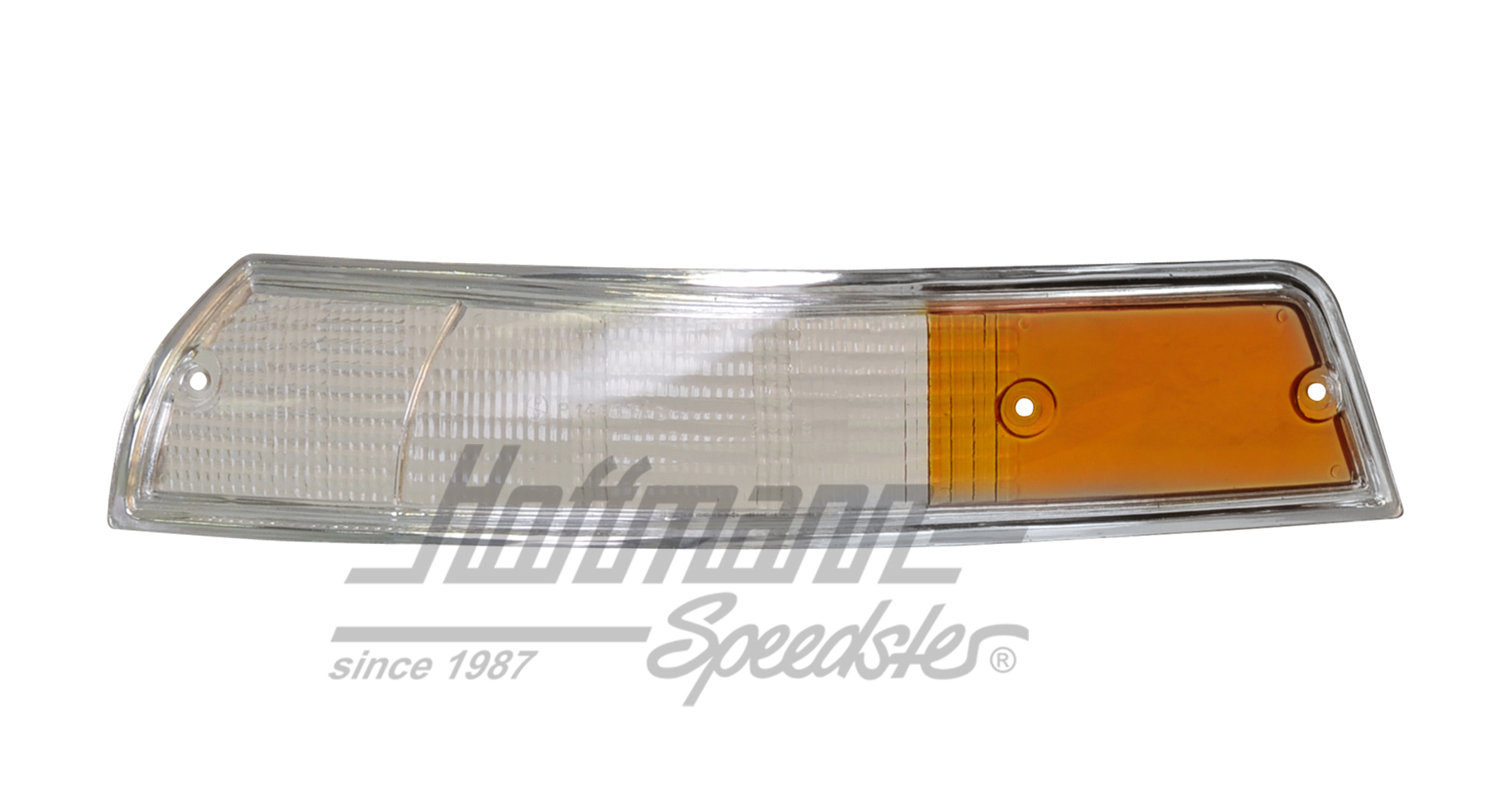 Verre de clignotant, blanc/jaune/chromé, 911, 69-71, gauche | 911 631 921 03 | 580-1706-01