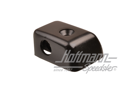 Clip pare-soleil, Type 181, noir, gauche | 181 857 561 A 043 | 080-5495-01