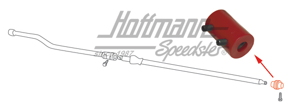 Accouplement de tige de commande, uréthane, -9.64 | 111 711 175 B | 020-4291-03