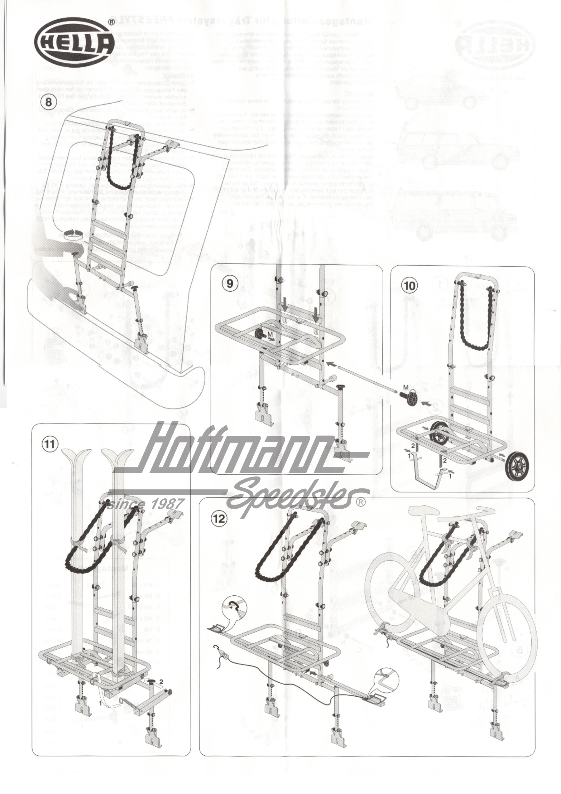 Porte-bagages, arrière, "Freestyle" | 8XC 007 703 811 | 200-5807