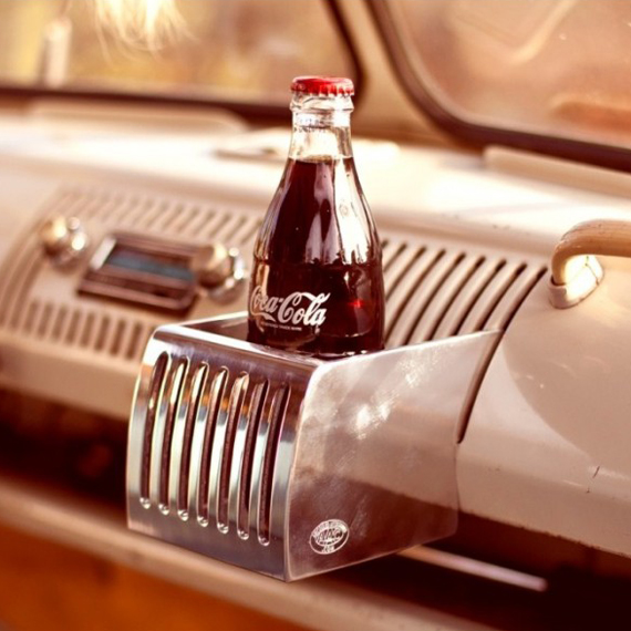 Porte-gobelet, Bus T1, Aluminium poli                                                               