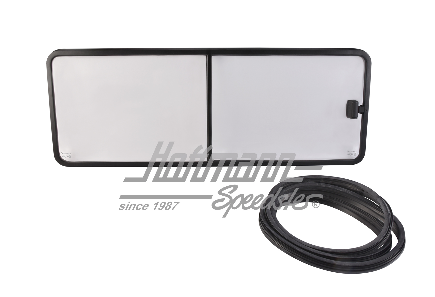 Vitre coulissante, panneau latéral, milieu, transp., gauche | 237 845 707 | 090-6330-01