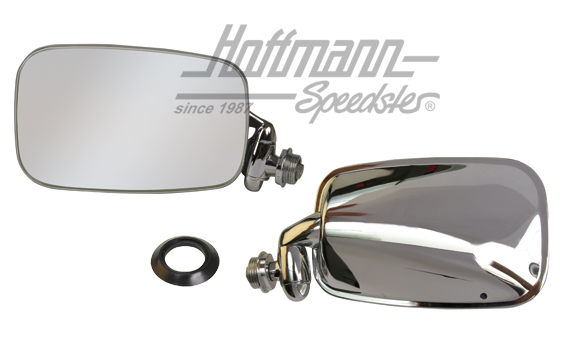 Rétroviseur extérieur, anguleux, gauche | 141 857 501 B | 060-6111