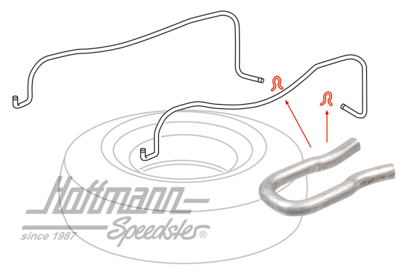 Clip de sûreté, clip de serrage, roue de secours | 251 801 921 | 370-8000