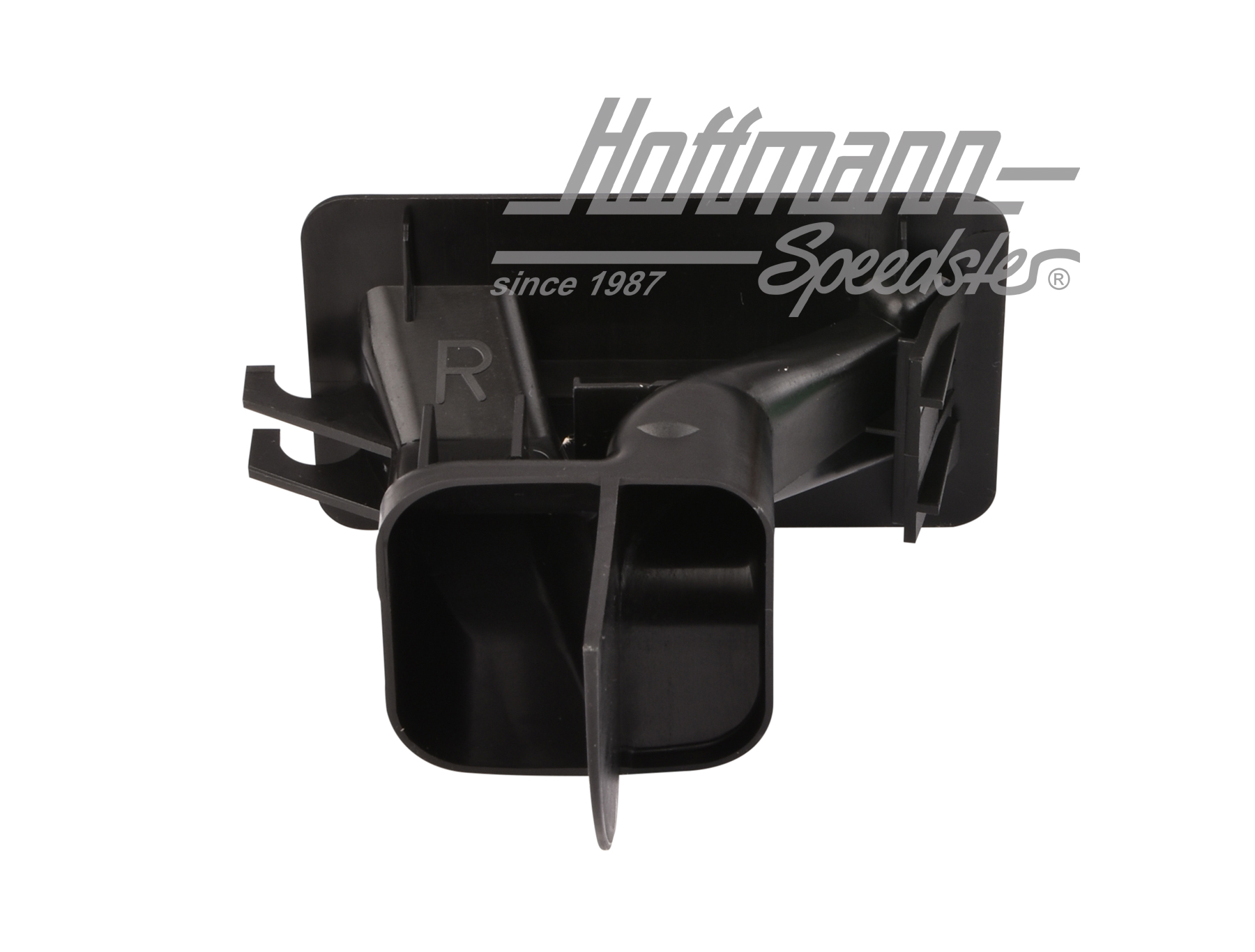 Buse d'air, Bus T3, en haut, droite, noire                                                          