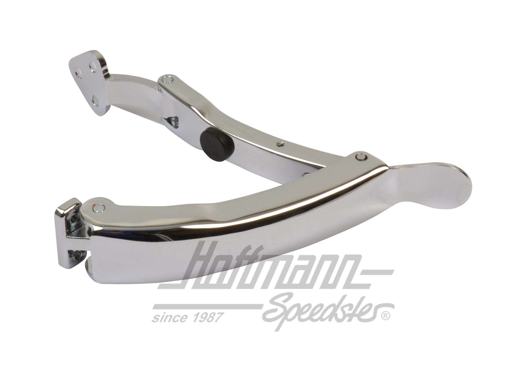 Verrou, vitre pop-out, long, chromé                                                                 