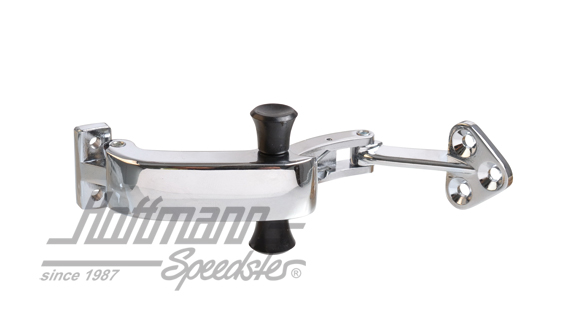 Verrou, vitre pop-out, chromé/noir, Bus T1 | 221 847 081 D Black | 089-4580-27