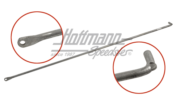 Dispositif de levage, capot avant, Type 181 | 181 823 363 | 080-2540