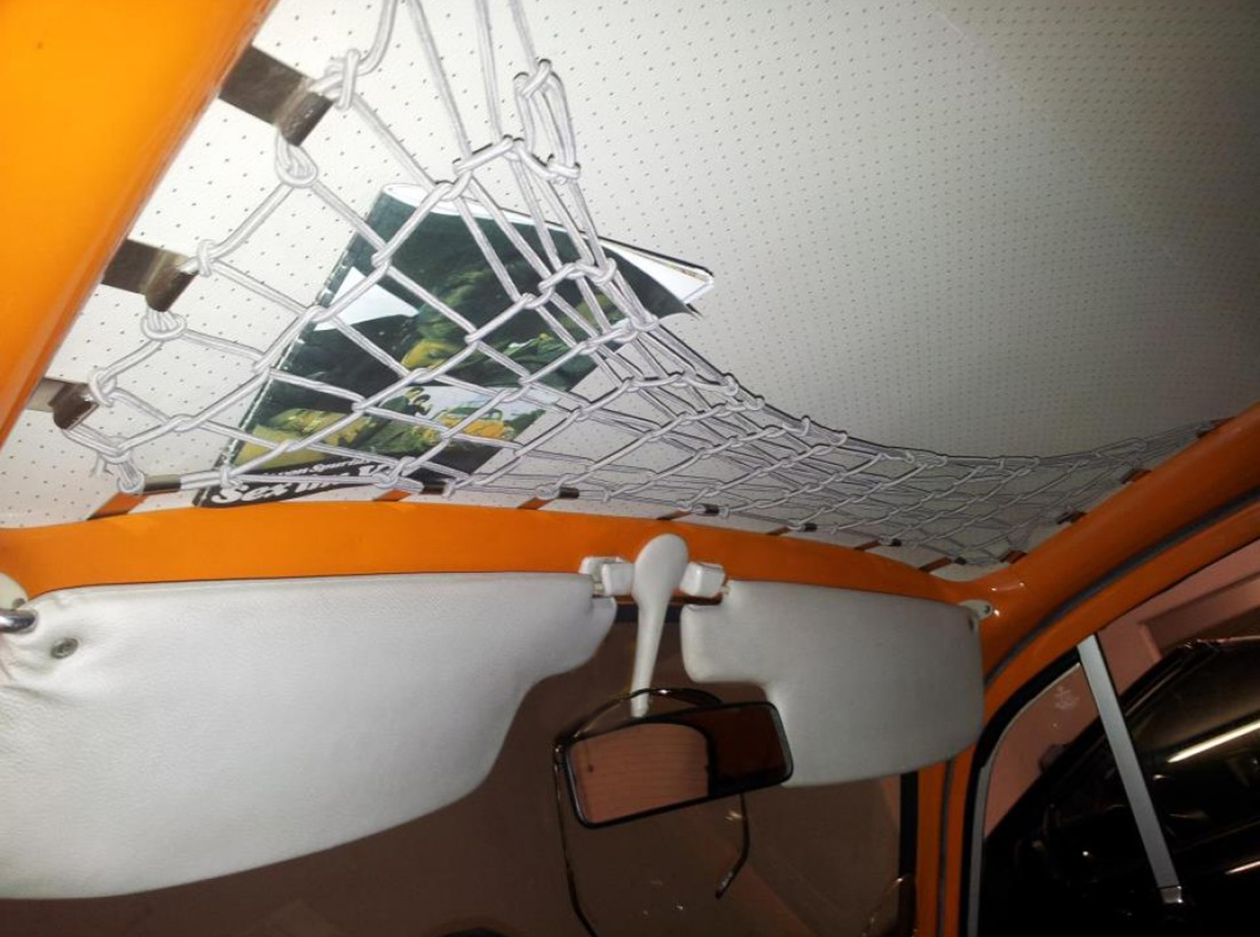 Filet à bagages, à l'intérieur au ciel, Cox, gris                                                   