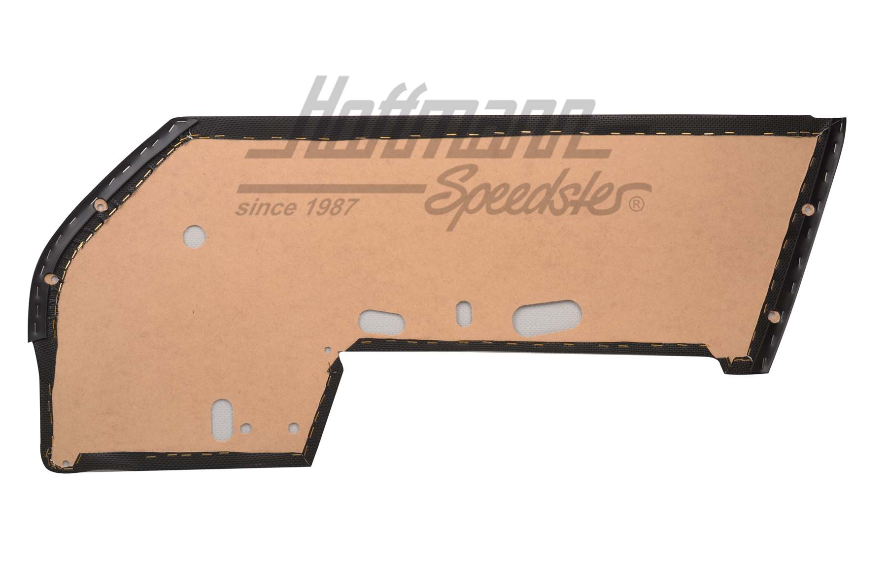 Panneau de porte, 911, 69-73, noir, gauche                                                          