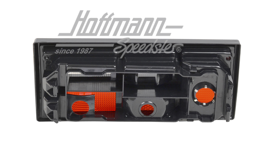 Feu arrière, Bus T3, rouge/blanc, droite                                                            