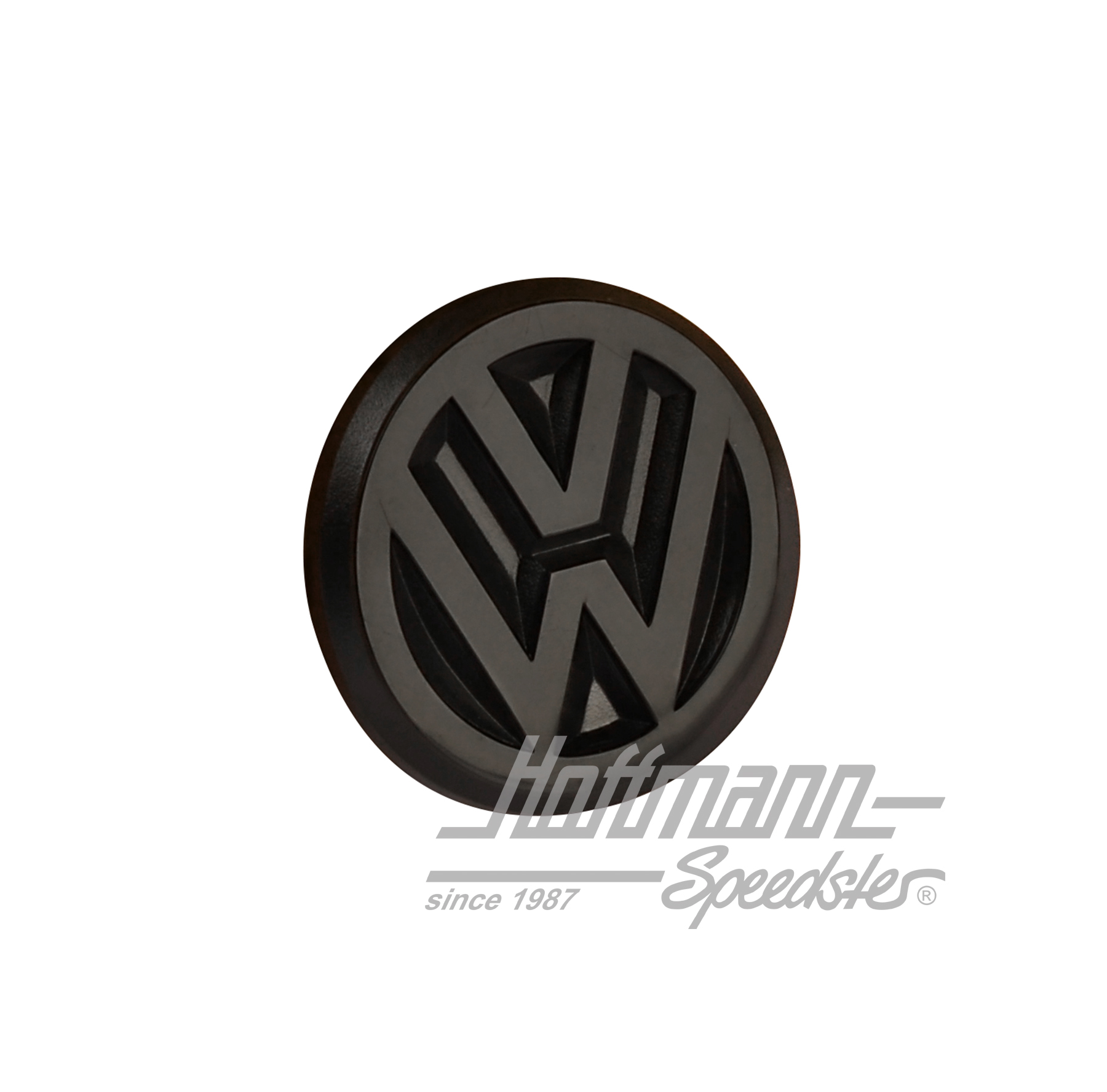 Emblème, arrière, petit, noir | 191 853 601 B 01C | 180-6505-16