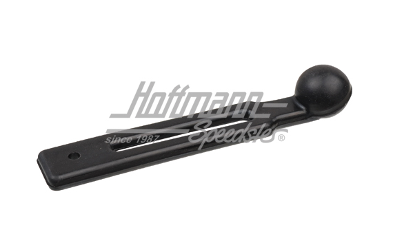 Fixation de banquette arrière, Karmann Ghia, noire | 141 885 585 BK | 066-1250