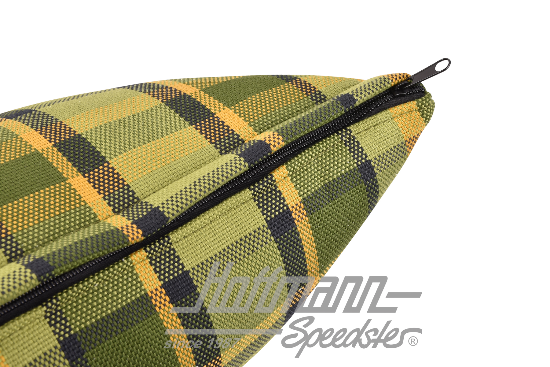 Coussin, Westfalia, vert/jaune, 39x39cm                                                             