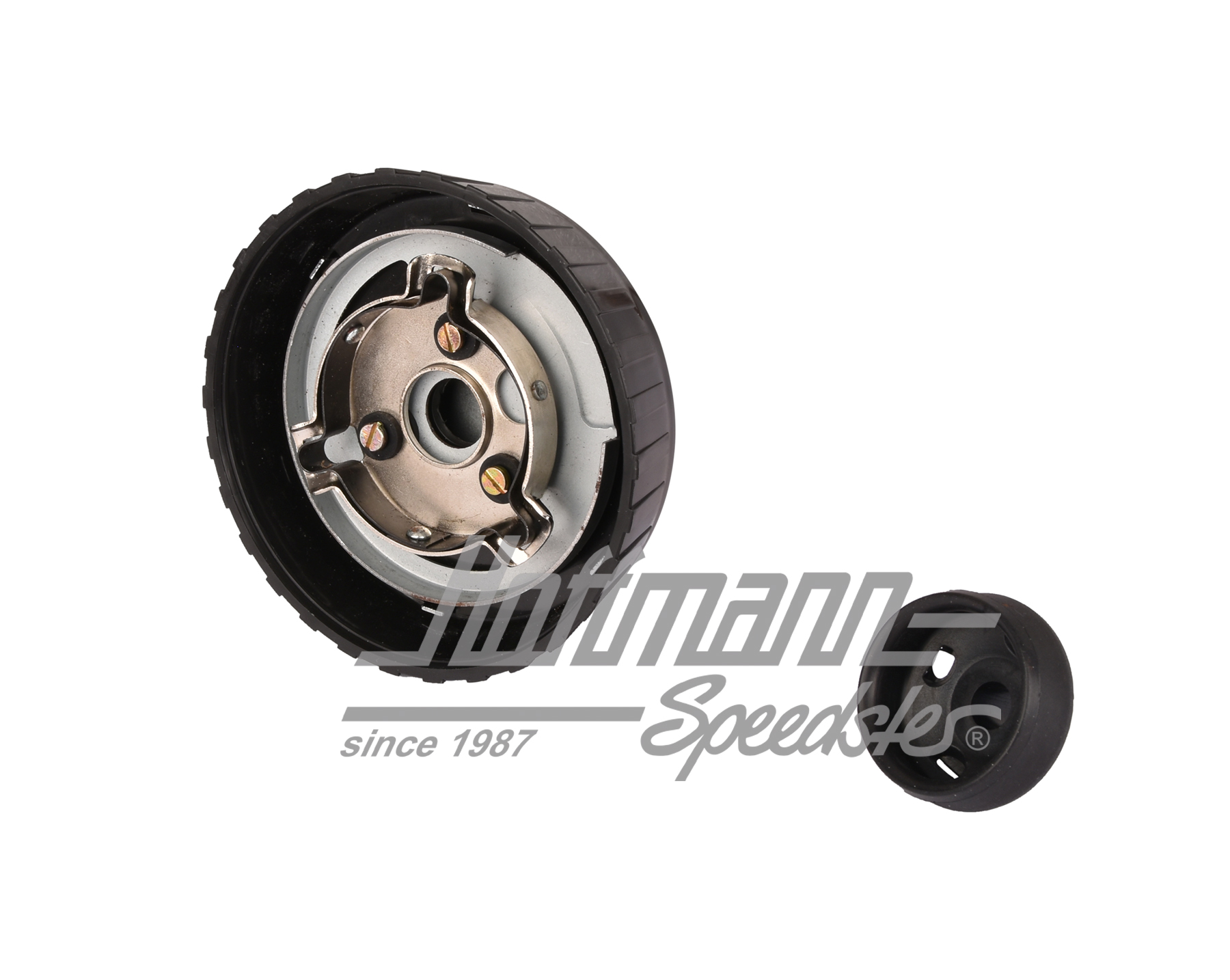 Bouton de klaxon, Porsche 911, .65-.69, noir                                                        