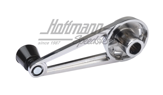 Manivelle de vitre, standard, chromée, 911, 65-67                                                   