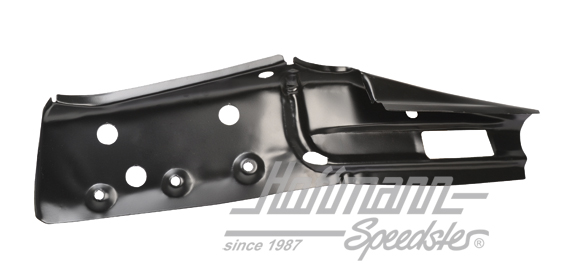 Tôle de renfort, place aux jambes, avant, gauche                                                    