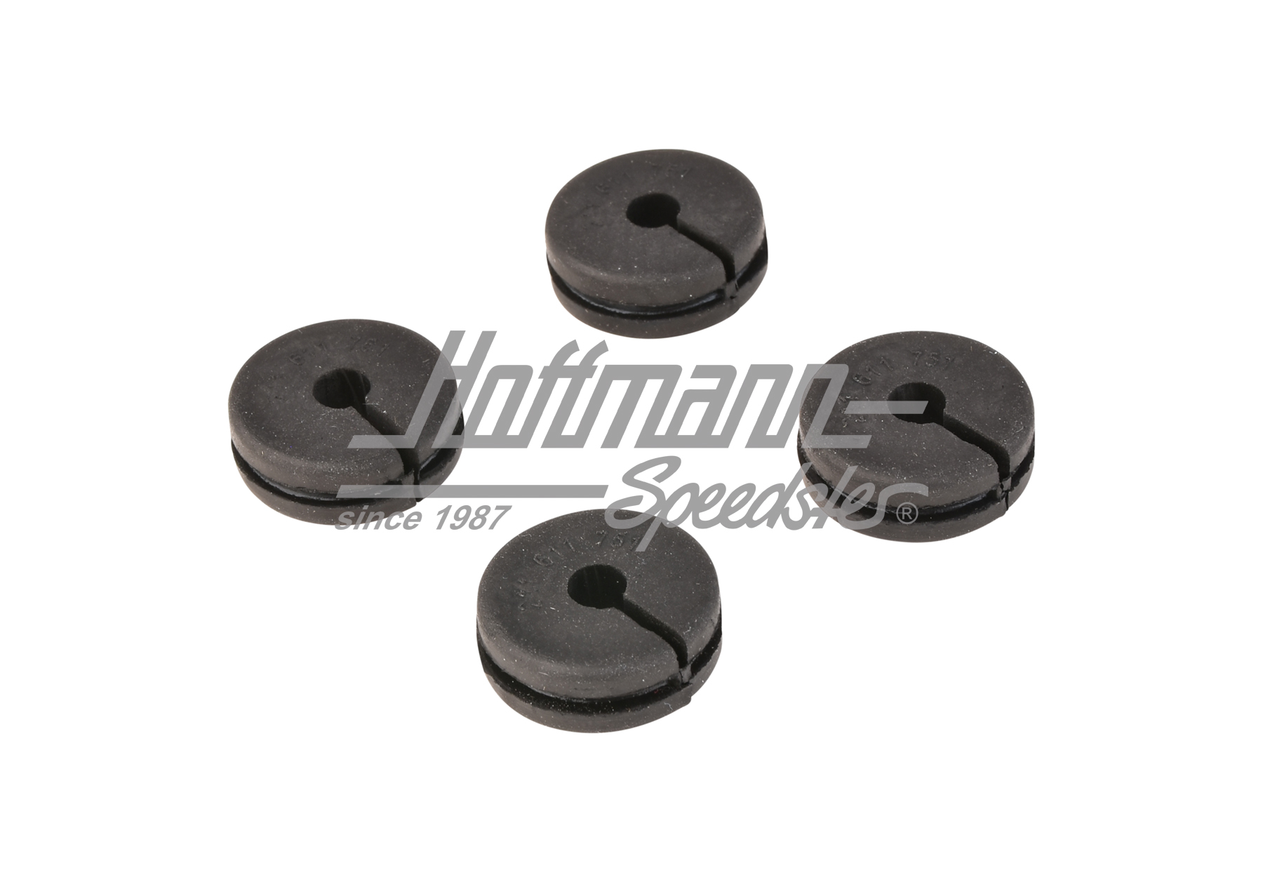 Joint en caoutchouc, conduite de frein, 4 pièces | 211 611 751 | 020-5279-04