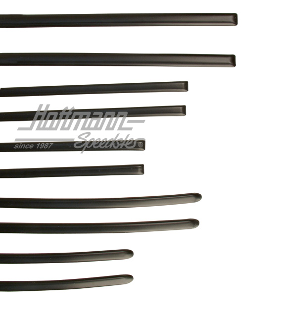 Jeu de baguettes, 10-pièces, Golf 1, noir | 173 898 111 | 180-1169