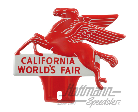 Plaque, PEGASUS CALIFORNIA WORLD'S FAIR | PEG 1 | 021-0179