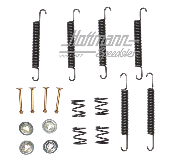 Kit de montage, mâchoires de frein, avant/arrière, 54-57 | 113 698 002 A | 020-4049